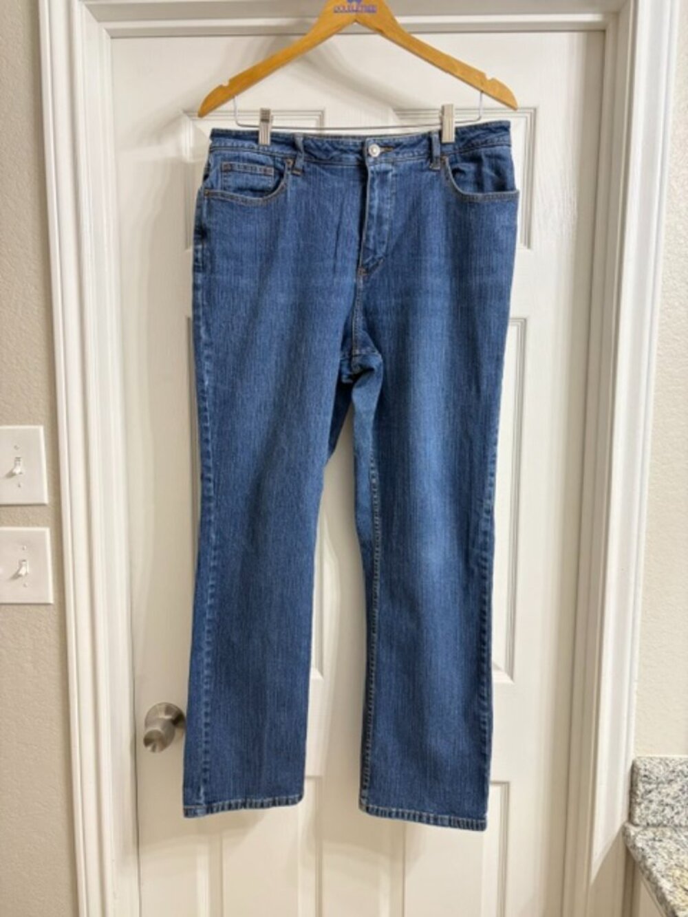 Coldwater Creek Women's Blue Denim Jeans, Size 16